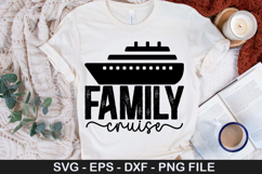 Family cruise - Cruise SVG Design Product Image 1