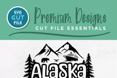 Craft unforgettable shirts and totes with this Alaska Family Cruise SVG. Enjoy the mountains, trees, bear, and whale tail designs for your DIY projects.