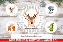Wind Spinner Family Drama Christmas Quotes Product Image 1