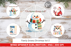 Wind Spinner Family Drama Christmas Quotes Product Image 1
