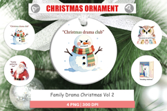 Ornament Family Drama Christmas Quotes Product Image 1