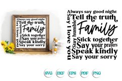 Family Subway Art sign Design Product Image 1