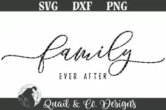 Family Ever After SVG, Farmhouse SVG Product Image 2