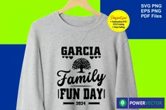 Family Fun Day Shirt Design Svg , Sublimation Png, Cut file Product Image 3