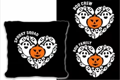 Family Halloween SVG, Spooky Squad SVG, Boo Crew SVG Product Image 2