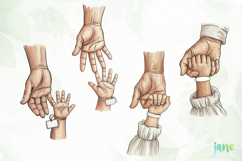 Family Hands Illustration Product Image 1
