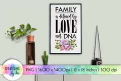 Adoption Sublimation | Family Quote | Adoption Day Product Image 1
