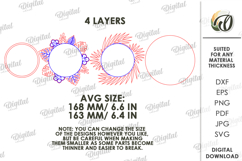 Family name sign Laser Cut. Wall decor SVG Product Image 2