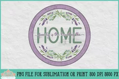 Family Quote Home Decor Round Farmhouse Sublimation