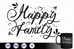 family quotes svg, mug designs svg, t shirt designs svg Product Image 1