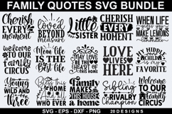 Family SVG Bundle - Family Quotes Bundle Product Image 1