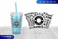 Sister Venti Cup Wrap Design Product Image 1