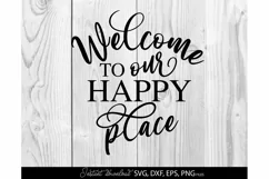 welcome SVG , family svg, home decor SVG, family sign svg Product Image 2