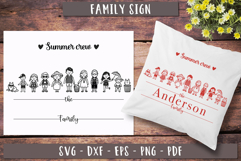 Summer crew svg creator | Personalized Family sign bundle Product Image 4