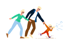 tension family stress vector Product Image 1