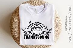 Family Thanksgiving svg, Pumkin svg Product Image 1