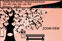 88 hearts family tree svg Product Image 2