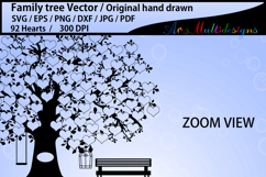 92 Heart Family tree template Product Image 2