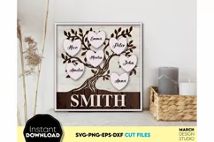 Family Tree SVG | Family Reunion SVG | Family Tree Sign Product Image 4