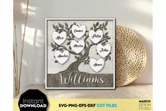 Family Tree SVG | Family Reunion SVG | Family Tree Sign Product Image 1