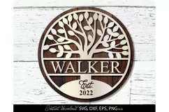 Family Tree SVG | Family Reunion SVG | Family Tree Sign Product Image 1