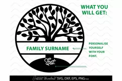 Family Tree SVG | Family Reunion SVG | Family Tree Sign Product Image 2