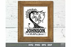 Family Tree SVG bundle with Elegant Name Split Monogram designs for Your gift projects or home decoration.  