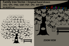 84 hearts family tree svg Product Image 3