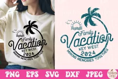 Family Trip Key West 2024 SVG PNG Product Image 1