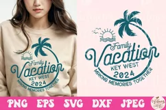 Family Trip Key West 2024 SVG PNG Product Image 2