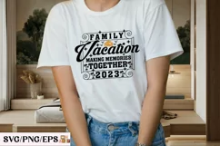 Family Vacation making memories together SVG, motivational Product Image 2