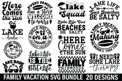 Family Vacation SVG Bundle - Family Vacation SVG Design Product Image 1