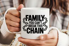 Family You Can't Break This Chain SVG | Family Reunion SVG Product Image 3