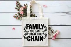 Family You Can't Break This Chain SVG | Family Reunion SVG Product Image 4