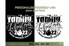 family Christmas svg, Christmas 2022 svg, Christmas family Product Image 2