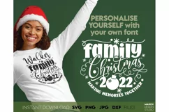 family Christmas svg, Christmas 2022 svg, Christmas family Product Image 4