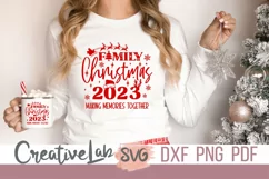 Family Christmas 2023 SVG, Family Christmas Shirts SVG Product Image 3