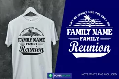 Family Reunion Shirt Template - Ain't no family SVG PNG Product Image 2