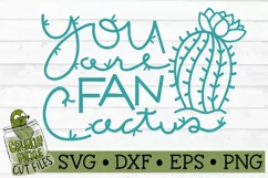 You Are Fan Cactus SVG File Product Image 2