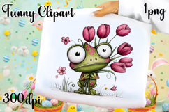 Fancy Chameleon Design sublimation | Funny Clipart Product Image 1