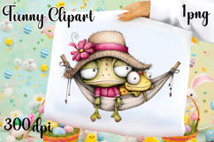 Fancy Chameleon Design sublimation | Funny Clipart Product Image 1