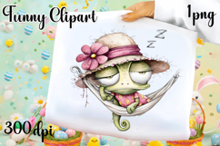 Fancy Chameleon Design sublimation | Funny Clipart Product Image 1