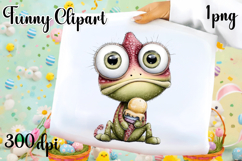 Fancy Chameleon Design sublimation | Funny Clipart Product Image 1