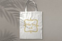 Fancy Square Frames, Gold Glitter, Hand Drawn Borders Product Image 4