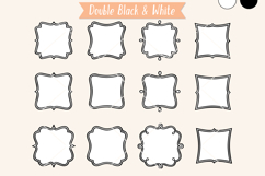 Fancy Square Frames | Hand Drawn Border Monogram Product Image 10