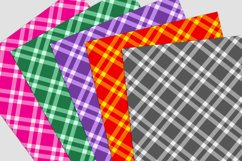 Bright Gingham Digital Paper Pack Product Image 2