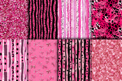 Fancy Pink Digital Paper Pack 12x12 Scrapbook Paper Product Image 2