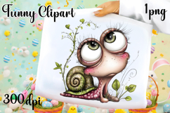 Fancy snail Design sublimation | Funny Clipart Product Image 1