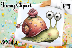Fancy snail Design sublimation | Funny Clipart Product Image 1