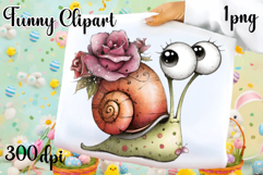 Fancy snail Design sublimation | Funny Clipart Product Image 1